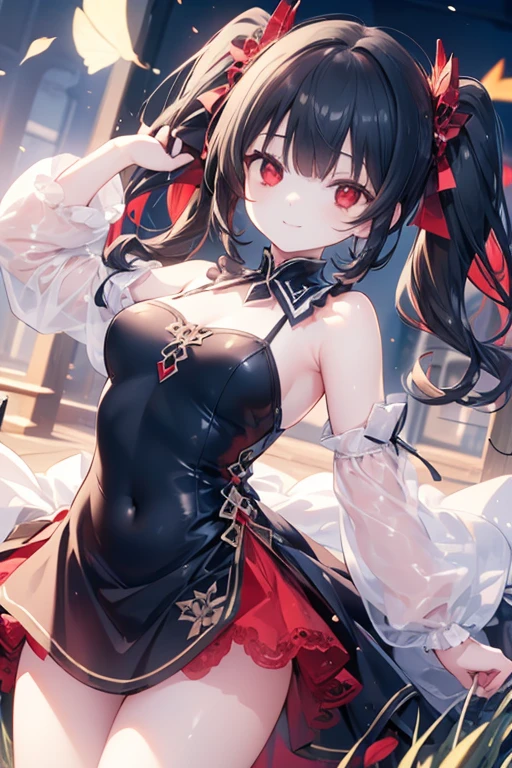 Realistic, Tokisaki Kurumi (date a live), ultra detail, masterpiece, high quality