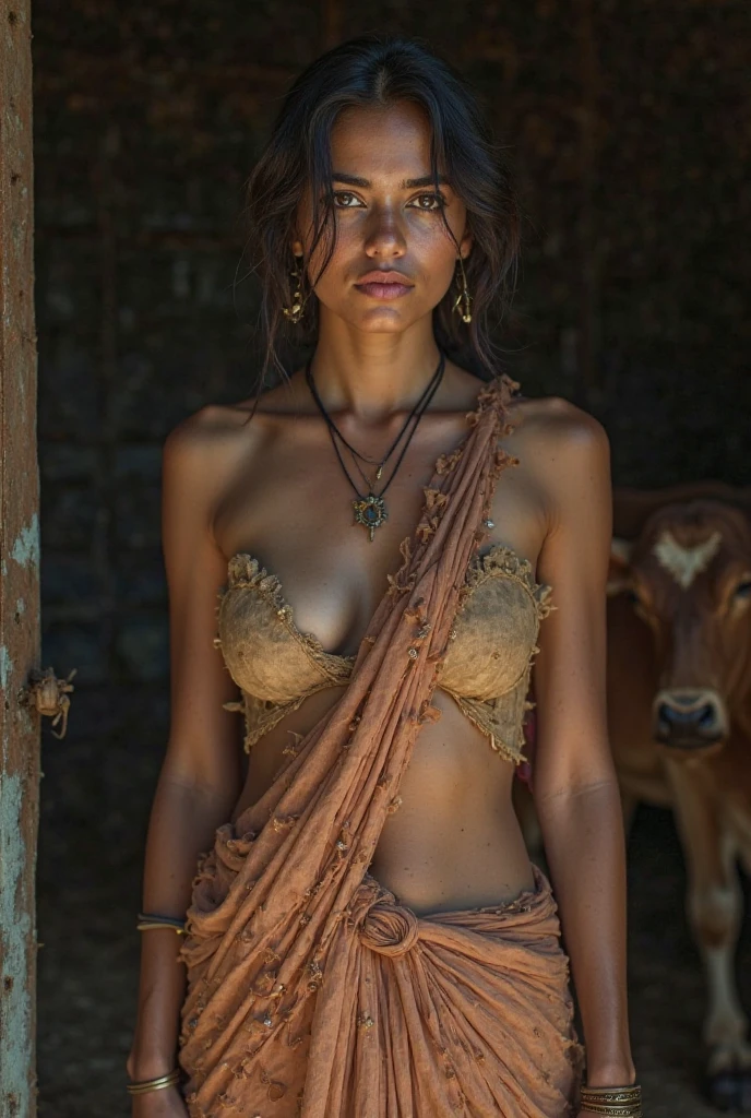 A naked peasant woman
, front image