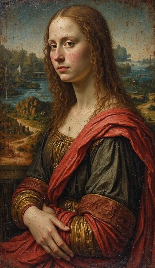 frame, old picture, horror, 1500 dated, oil paint, antique period, the image was painted by a Renaissance artist. the painting must have signs of use and must be aged