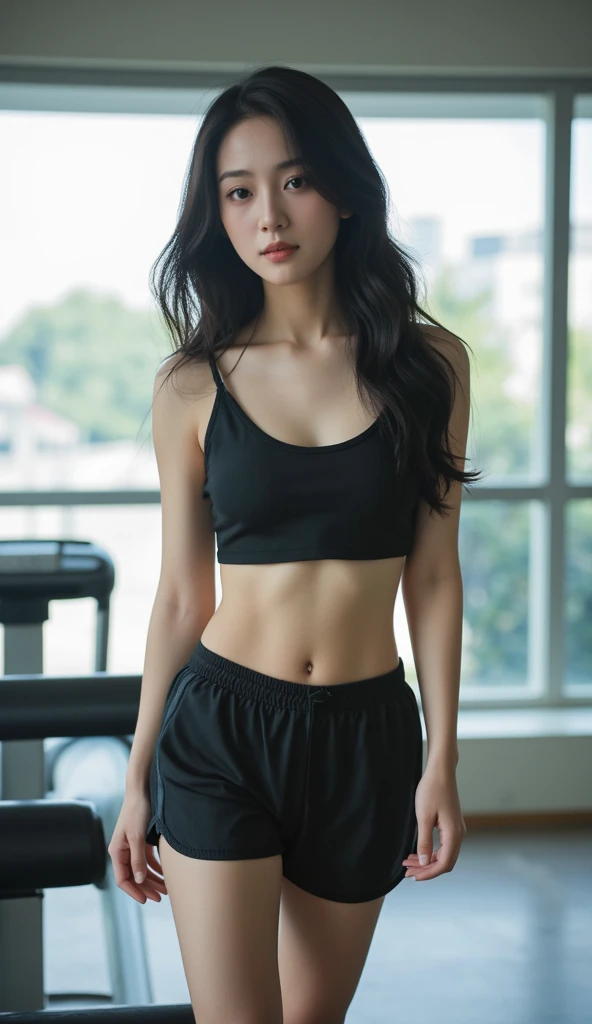 {Top Quality, Masterpiece}, (Realistic: 1.3), BREAK {{{FF7,Tifa_lockhart}}},(crowd of men:1.7), BREAK Ultra-detailed face, Detailed RED eyes,{Dark Brown Hair, Large breasts},{{{A dark lighting, disco club, disc jockey, table, indoor}}}, glowing headphone, BREAK (wearing micro shorts, sheer, tube top:1.5), clothed:1.2, (No Bra) ,(shiny oiled skin: 1.1), about 18 years old, {erotic eyes, erotic mouth, erotic face}, Shining head phone:1.3