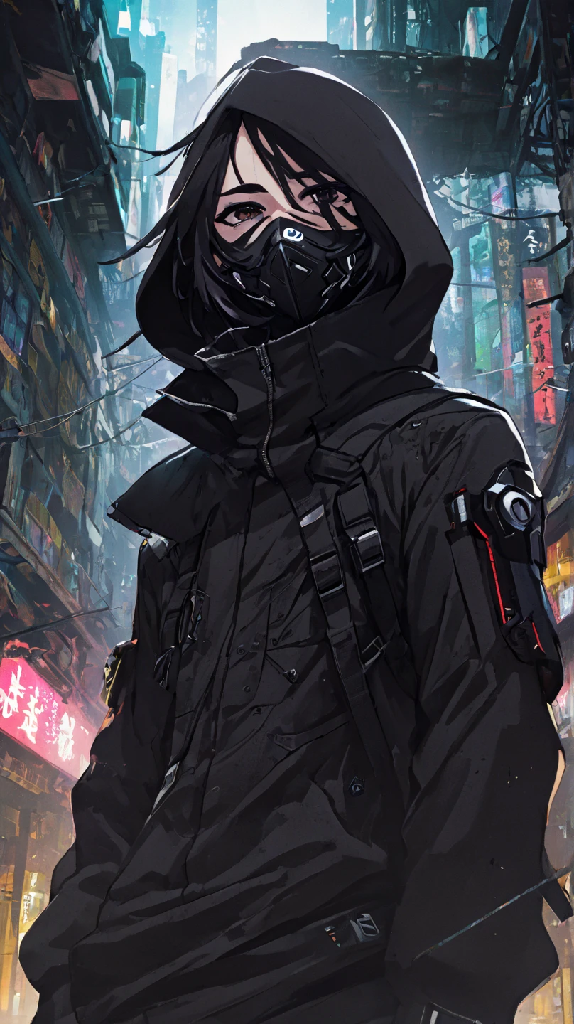 Wearing a hood with two goggle lenses sewn into the white mask on the hood, a detailed painting of Jin Homura, pixiv, shin hanga, highly detailed face, ahegao face, ((extreme detail)), biomechanical oppai but the armor covers his face, style, visor covering his eyes, a boy with white hair and a black top standing in a city, a character portrait inspired by Ryūsei Kishida, winner of the pixiv contest, Digital Art, cyberpunk anime boy, badass anime 8k, male cyberpunk anime boy, cyberpunk mech anime boy, cyberpunk anime art, 4k anime style, Future Anime Boy, anime boy with long hair on a swing in a park at night, an anime drawing, a park behind an abandoned high school in the middle of the forest, white hood, shoulder armor, gauntlet armor, chest plate, upper chest armor, bare stomach, tattoos