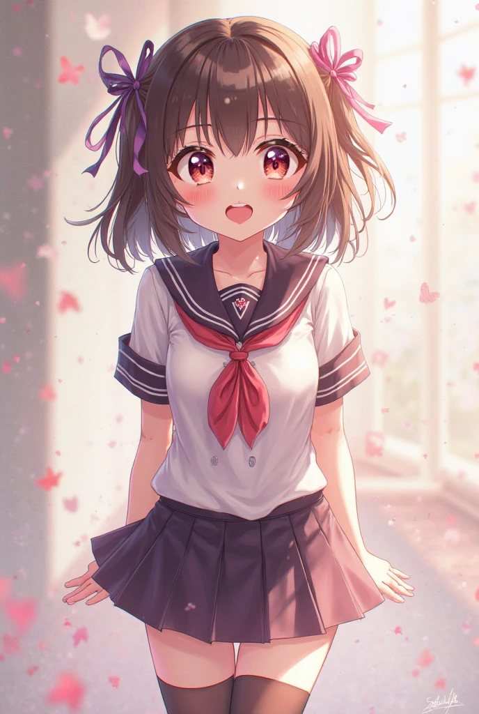 (One transcendent beautiful girl)、((manaka komaki))、ultra-detailed、(8K, RAW photo, best quality, masterpiece:1.2), (extremely detailed 8K wallpaper),professional lighting,sharp focus, depth of field、(((Detailed and accurate face))),(((head shot)))、nfws、((Highest quality)), ((masterpiece)), (((JK uniform、The crotch is hidden by a long skirt))),((Perfect Face、Beautiful Eyes)),(((Just before climax、orgasm、Blushed、Ecstasy face)))、(((cowgirl position)))