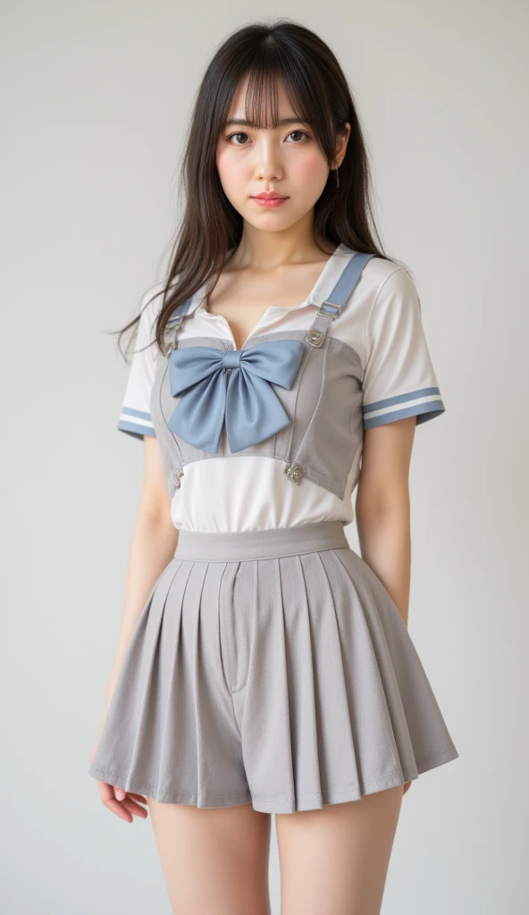 Her legs are spread wide and her too-small white cotton panties are visible.、Her white panties made of lace material are visible.、A beautiful young girl with blonde twin tails wearing a sailor suit is leaning on a fluffy white sofa, lifting her white blouse to reveal a white bra, and opening her legs and lifting her skirt to reveal white lace panties., a blond, Photos of very beautiful Nordic-born girls, 12years, Blonde hair ,Seductive open legs pose, 4k, top-quality, hight resolution:1.1), Drawing so that the crotch cloth of the white underwear is visible, tiny panties, white panties made of lace material 、Blue plaid skirt, Red plaid skirt, high school student uniform、 a sailor suit, Cleavage visible from the blouse, The clothes are fluffy, bed room, class room, dining room, tiny chest、 Under hair is transparent、 Nipples are see-through, Wet panties , Angle from your feet, The bra is sheer、 Clothes are see- through、 White panties with ribbon NSFW