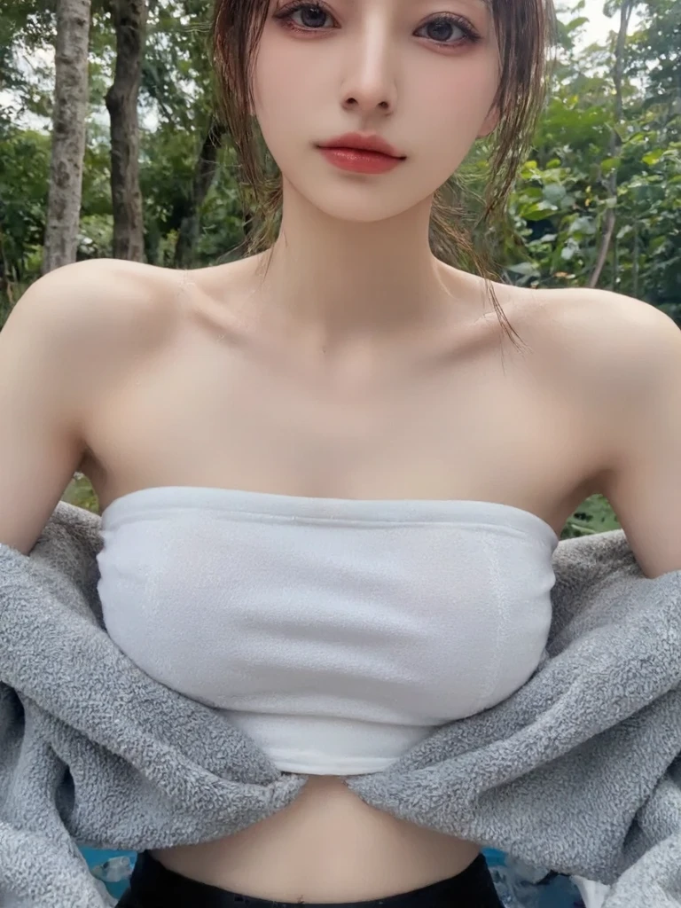 ((超絶リアルなhighest quality、Drawn details)、(Shot diagonally from the front:1.4)、light on the face、(Diagonal rear camera:1.4),(Center of gravity on one leg:1.9),(stand:1.5),(Ultra-realistic full nudity:1.4 ),(dark blue skirt)、(turn your arms behind your back:1.4)、(Breast squeeze 1.5)、(squeeze the chest with both hands:1.6)、(Super realistic beautiful breasts:1.2), (small ass:1.2)、(barefoot:1.2)、(The rope wraps around the neck:1.9),(strangling、General weaknesses:1.5),(A noose around his neck:1.5)、(Hands and arms are tied with ropes:1.5),(strangled with a rope、weakened:1.2),(Full body nude:1.4 ),(insert to crotch:1.2), (Tighten the crotch with a rope:1.2), 8K,, (Close up of beautiful small breasts), (Small thin thighs 1.2),(small ass):1.6)、(table top, highest quality:1.2)、8K、(thin:1),(15 year old beautiful girl:1.2), 85mm、official art、RAW photo, absurd、cute face, (Close up of beautiful small breasts)、(Small thin thighs 1.2)、(small ass), Full body Esbian、gardenia、(Skinny Slender Beautiful Girl:1.4)、thin小さな太もも 、(In a wide meadow where the horizon is visible、Beautiful blue sky in early summer,:1.1), looking at the viewer, no makeup、(happy face smile:0.4)、film grain、chromatic aberration, sharp focus、face light、clear lighting, beautiful and detailed sky:1.1、familiar face、Clear and detailed background、(Straight semi-long hair 1.6)、table top、超絶リアルな美形のhighest quality、chest comes out、(thin:1)、Japanese, Vulgarity、Clear detailed background、the wind is blowing strongly、fluttering hair、((((show off your crotch))))、(((((Lower body full nude)))))