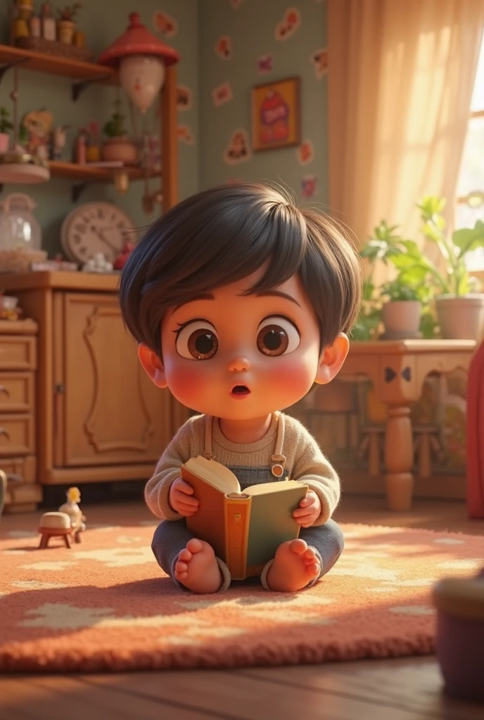 A listening to moral stories and enjoying