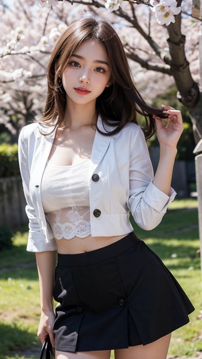 Japanese beauty、A slip is visible from under her office uniform., Not wearing a skirt, business clothes, woman wearing office dress, Work clothes, Work clothes, catalog photo, from me, Detailed image, business clothes装, Image Center, grey, white underwear、The white slip is visible、A white chemise is visible、