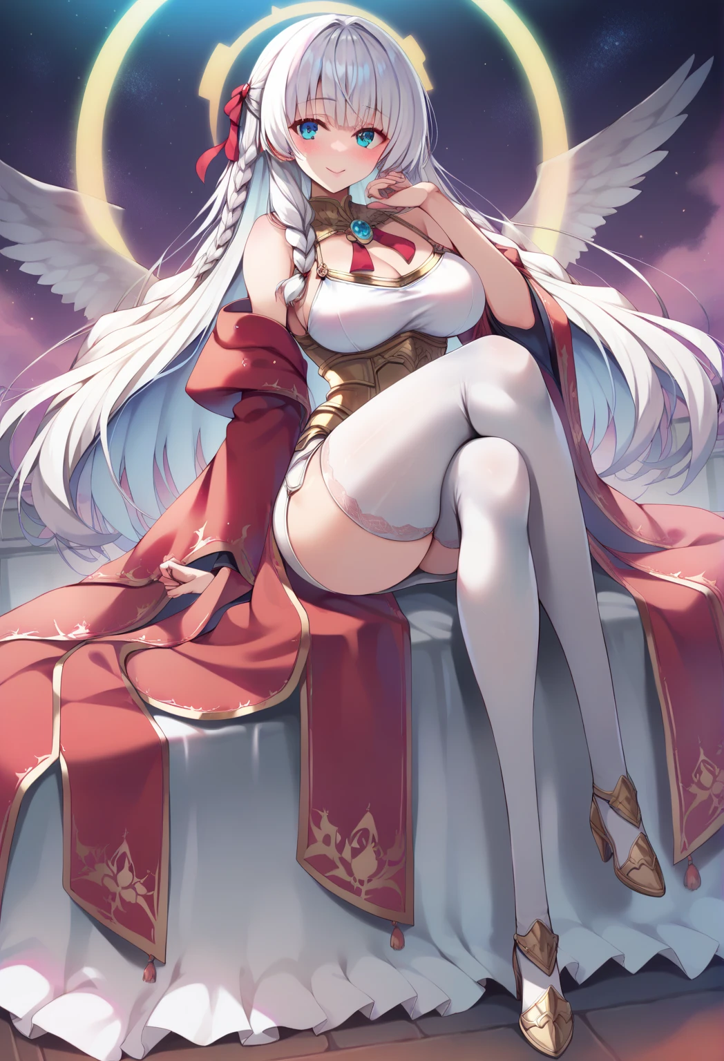 ((masterpiece, best quality)), Delicate face, Character Design Sheet，Whole body love, Rich in details, Multiple poses and expressions, Very detailed, depth, Many parts，beautiful girl，Light，发Light，Red and Gold，Phoenix decoration，Gauze，Lace，lace pantyhose，High heel