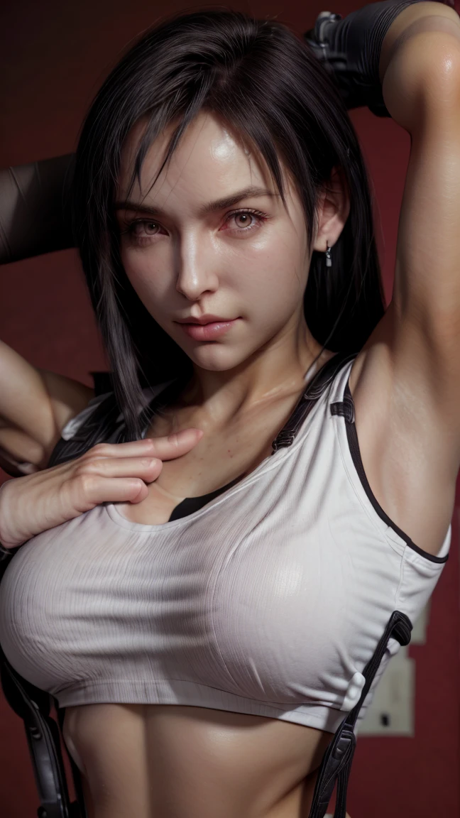 ((maximum quality )) short black hair blue eyes perfect body very detailed white medium breasts lying on the bed in focus rear angle showing vagina to the viewer sexy smile blush on face