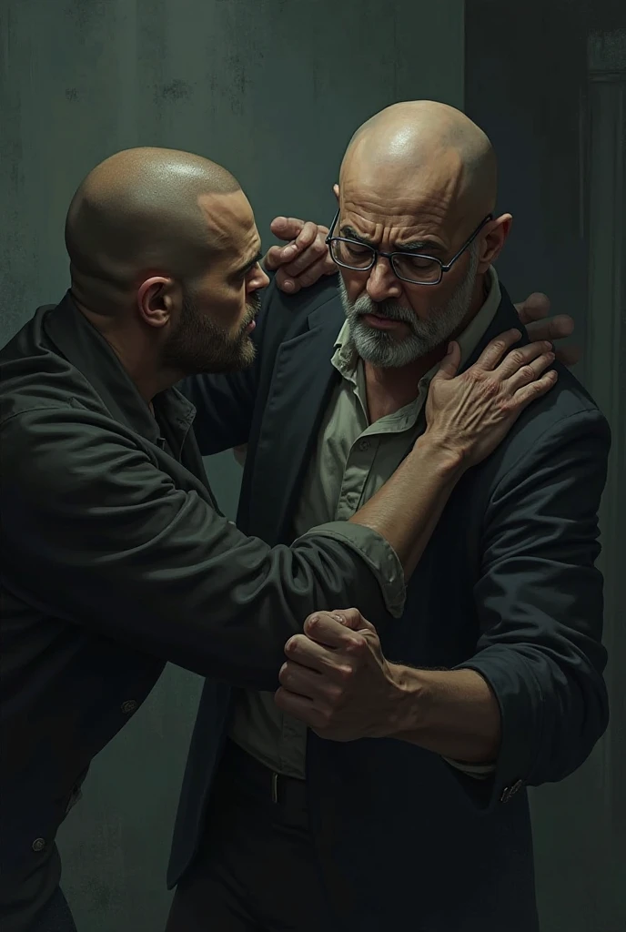 garou vs Saitama dalam gambar animasi