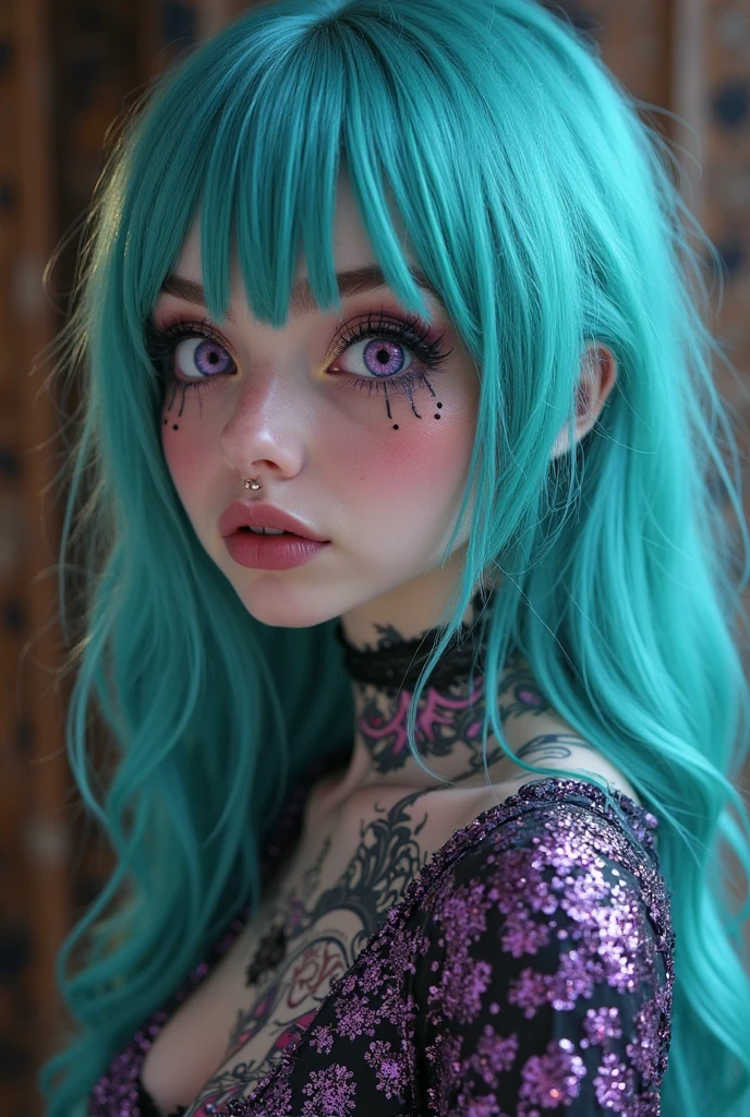 mujer hermosa, 13 years old, vigilante, blu dyed hair, Ropa de cuero sextoy, senos grandes, Estilo cyberpunk, Detalles realistas, sex joy, retrato, justo, punk rock, rebelde, sexy, Toma de cuerpo completo, tetas perfectas, NSFW, sexo, lascivo, wet, bdsm, interpuesto, 2 chicas, Tocar, besar, lamer, soga, nudo, caliente, Masturbarse, Make eye contact with the camera., micro bikini, escote,、Los detalles del iris de la pupila son muy sorprendentes、Limbs without breakdowns、adolescente blanca、Boca naturalmente cerrada、Areola natural、natural 、ojos fijos、cuerpo natural、baby face slightly、Rostro femenino、cuerpo femenino、con cara redonda、a sjustol face、mejillas suaves、mirando a la camara、cuerpo completosbian、destacamento、Rostro equilibrado、Estrabismo ligeramente interno、pecas, Punk, maquillaje punk, chicas de, lindo, adolescentes, , 2 chicas, pcalienteoshoot, full scaliente