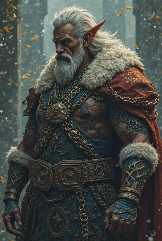 odin (norse god) with Nordic runes for tattoo