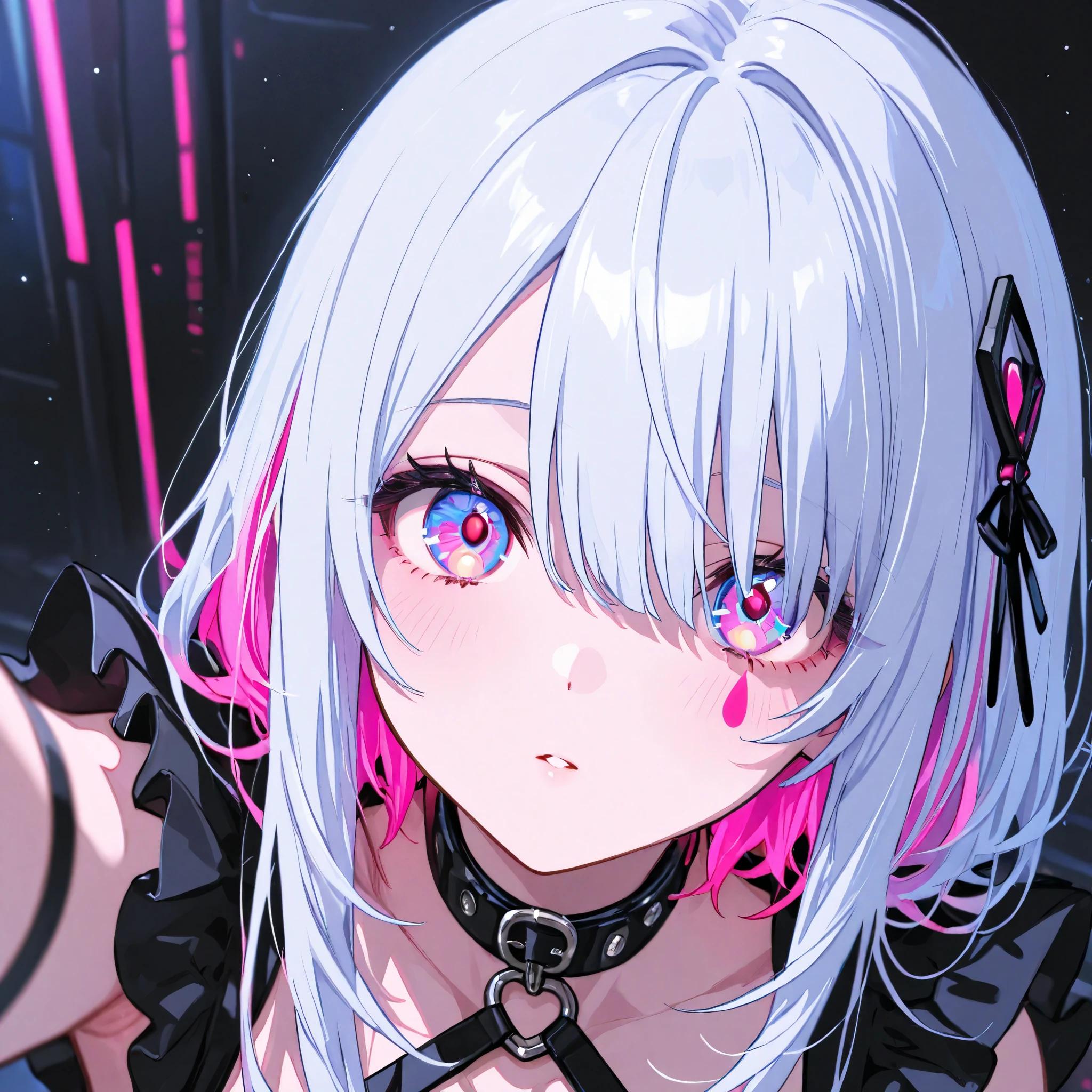 Beautiful eye ups、Eyes only、 neon color
