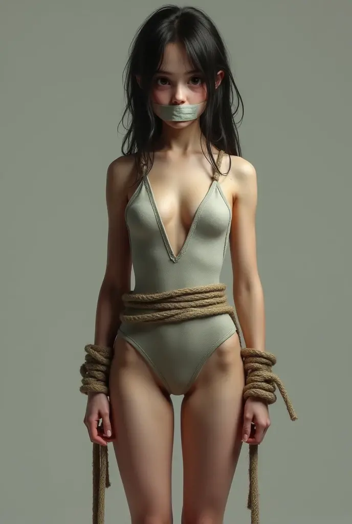 ((Browsing Caution))、最high quality、high quality、masterpiece、最high resolution、high resolution、最High resolution、High resolution、Realistic images、Perfect detail、Perfect image、詳細かつリアルなpeople体、Detailed and realistic skin、Realistic face in every detail、Realistic reproduction of every detail、Detailed and realistic lips、Detailed and realistic teeth、Detailed and realistic ears、Detailed and realistic hair、Detailed and realistic weapons、Realistic reproduction of every detailされた手、Realistic fingers in every detail、(Beautiful Hands、thumb1reference4)、Realistic feet down to the last detail、Realistic breasts down to the last detail、Realistic areola down to the last detail、Realistic nipples down to the last detail、Realistic pussy down to the last detail、Realistic vagina down to the last detail、Detailed and realistic clitoris、Realistic anus down to the last detail、((Beautiful Japanese Girl))、((Elementary school girl))、 ((Beautiful 12 year old girl))、(Black Hair)、(Random Hairstyles)、((Flat chest))、((Small breasts))、(immature body shape))、(Glowing skin all over the body、Fair skin)、((nude))、((Completely naked))、((Japanese traditional bondage))、((Traditional Japanese rope torture))、((Traditional Japanese Torture Style))、((hemp rope))、((Girl tied with rope))、((She is tied up in an intricate manner with rope))、((Bust Bondage(Tied up for milking))、((Crotch rope))、((The rope digs deep into her pussy))、((Metropolis、Crowded street、people々A bustling street))