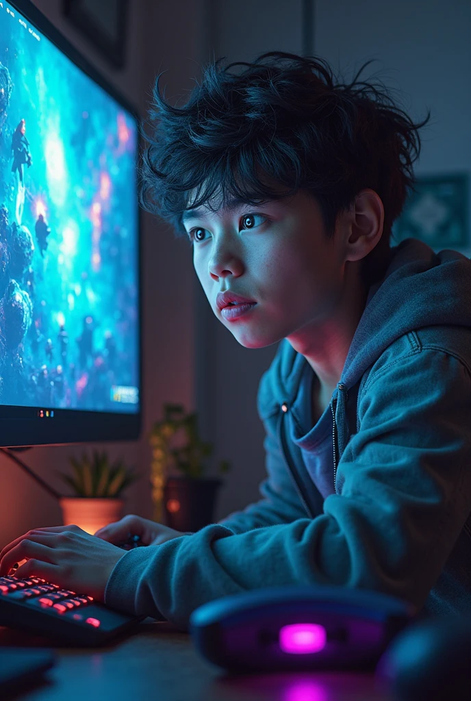 A ??? playing free fire