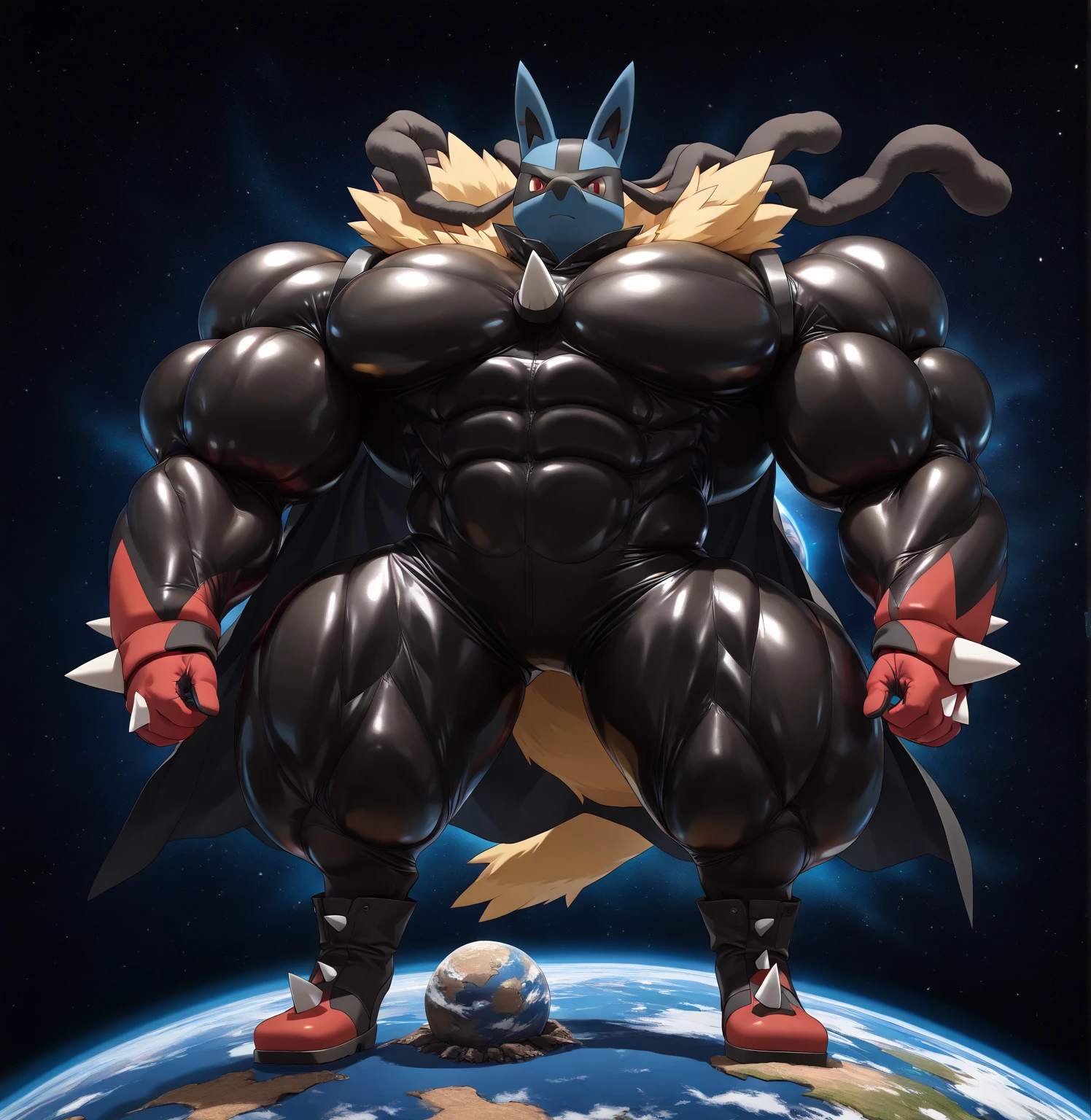 correct body proportions,male,detailed, high resolution,fat,, masterpiece,overweight,bare,ow angle view,naked,Zeraora, latex,drone,hypnotic visor,rubber suit,