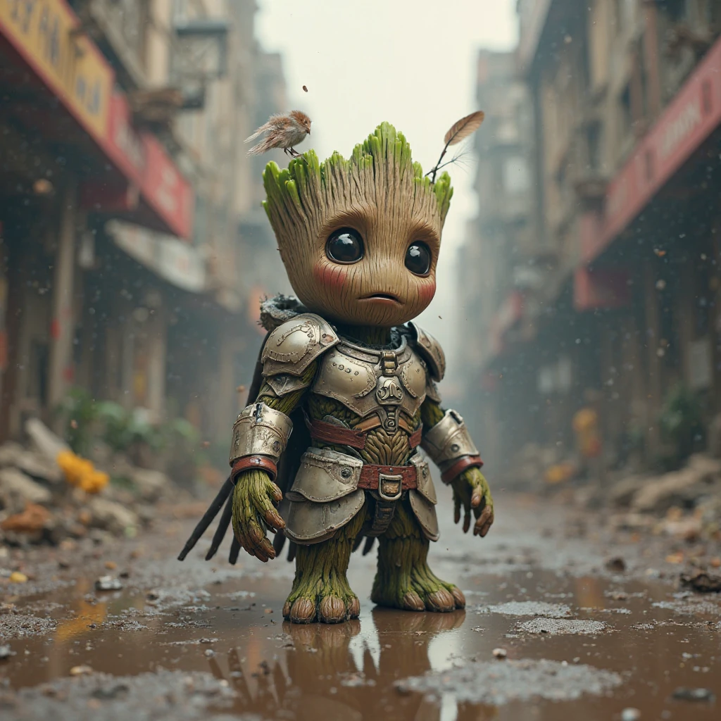 groot as WW2 soldier