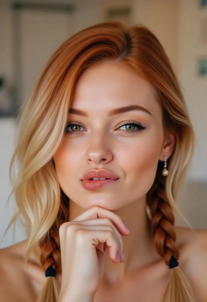 1girl wink