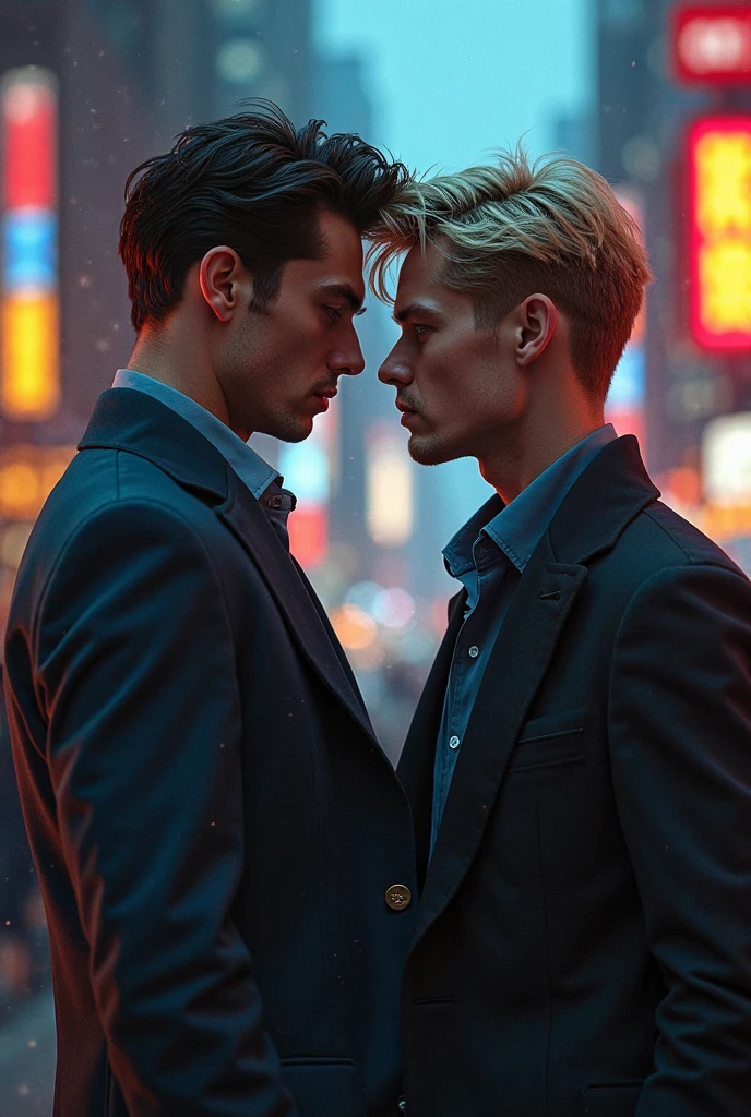 homelander from the boys kissing with william butcher