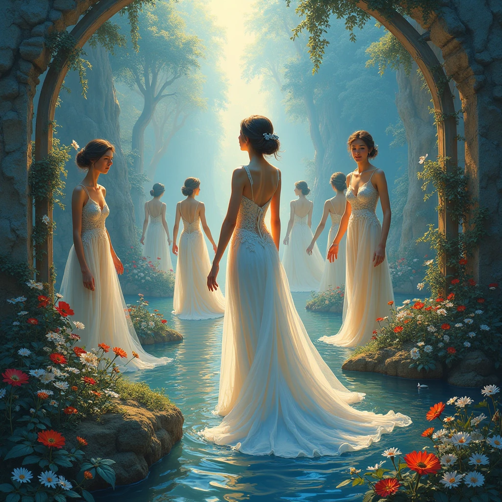 physical pleasures such as gardens, beautiful houris, wine that has no aftereffects, and "divine pleasure