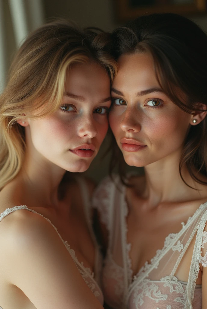2 girls, Bright nose 