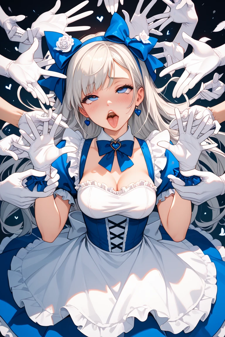 Anime. Azur Lane. 1 girl. Belfast. Housemaid. Slave. Slave collar. Shackles. Maid uniform. Cold. Runny nose. Nasal mucus. Snot. Sneezing. Heat. Heat. Fever. Sneeze. Sneeze standing. Sneeze snot. Snot flows from the nose. Itchy nose. Wants to fix it. I have to sneeze. She sneezed. Snot flew out of her nose. Snot flows from her nose after sneezing. Embarrassment. Blush. Handkerchief. He sneezes, covering his nose with his hand. Blows his nose. Clumsy. Virgin. Period. Standing. Full height. Full body. NSFW. Sneeze fetish. Ultra detail. 8k. Wax permit. Excellent quality.