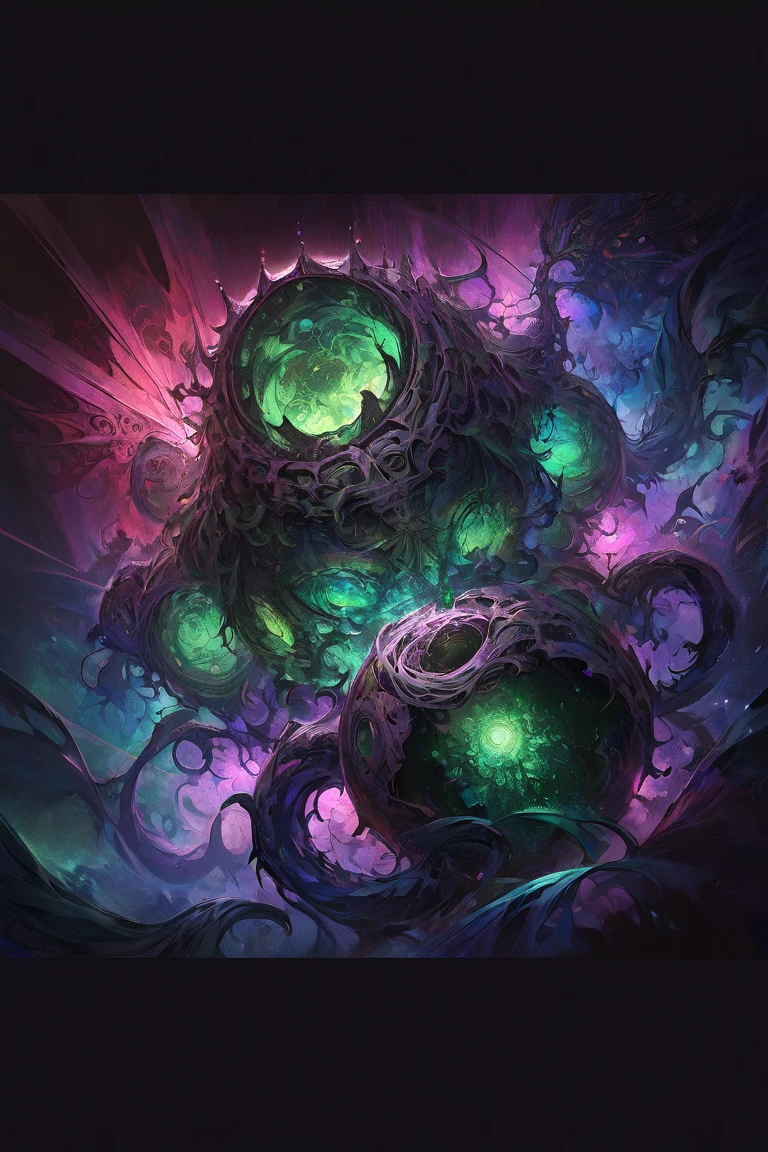 a slime creature, gelatinous,slimy,glowing,neon colors,bioluminescent,translucent,shapeshifting,oozing,undulating,surreal,abstract,fantasy,otherworldly,cinematic lighting,8k,highres,detailed,cinematic,concept art
