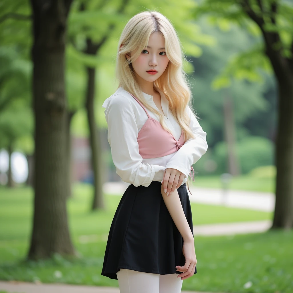 8K、Photo image masterpiece、highest quality、Super-resolution、Angle low-angle image from the feet、Beautiful woman with golden curly hair、((Blonde beauty))、With bangs、Impossibly cute face、And slim、Small breasts、High resolution、masterpiece、Exquisite Function 、Delicate eyes、Delicate blonde hair、8K quality、Pale light and shadow、Dindal effect、Messy blonde、With bangs、((A photo from the delicate feet)、(Detailed RAW Photos of Girls)、(Tabletop:1.25)、 (Highest quality:1.6)、(超High resolution:1.5)、(Real:1.75)、8k resolution、Image from the foot、 (RAW Photos:1.2), (Realistic:1.4), Beautiful detailed woman, Very narrow waist、Very detailed eyes and face, Beautiful fine details, Ridiculous、Large file size、Very detailed、High resolution、highest quality、masterpiece、((Lightweight summer blouses and skirts in a variety of shapes and colors))、Very detailed、CG、Unified、8k wallpaper、wonderful、The finer detailasterpiece、highest quality、 Light on the face、Cinema Lighting、One woman、23 years old、((Woman sitting in the front seat of a train、Thigh Gap 、Direct light from below、The inside of the skirt is also clearly visible.、Liked images、Random color and shape string panties under skirts、))