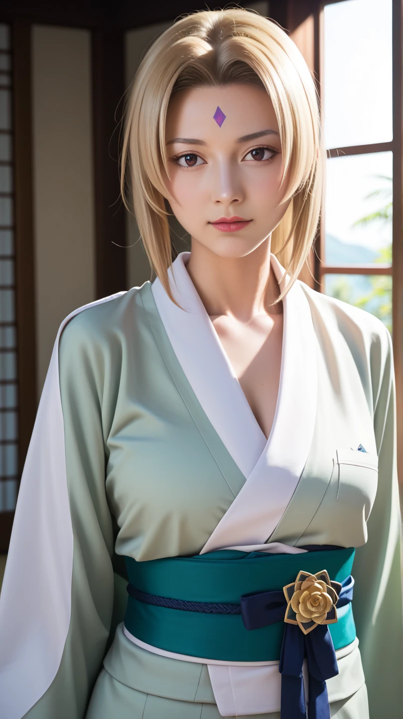 ((masterpiece)), ((highest quality:1.1)), 8k, ((super high resolution:1.2)), ((photorealistic:1.3)), RAW Photos, ((Japanese girl:1.1)), blondie hair and cat ears, old green extensions, hair blowing in the wind, ((glowing skin:1.2)), Oiran Makeup, old green with gold acent kimono, white and green pattern,cat fangs,green eyes.
This Japanese girl masterpiece showcases the highest quality in its 8k resolution. With a lifelike, photorealistic representation, every detail shines through in its RAW form. The girl is depicted as having long, blondie with cat ears hair that flows in the