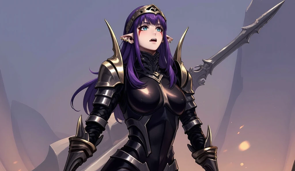defCamilla, Tiara, Team-Raketenuniform, White bikini , black Overknee-Stiefel, schwarze Ellenbogenhandschuhe, Smile, Blick auf den Betrachter, Cowboy-Schuss, sexy Pose , Hintergrund des Nachthimmels