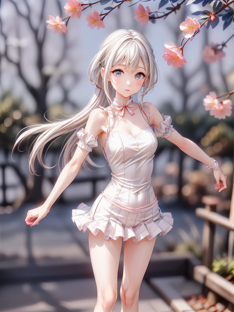 (nsfw),(Topless:1.5),(detailed nipple),(Highest quality),(Masterpiece),(16K),raw photo,High resolution,high resolution,Japanese、1girl,独奏,Beautiful girl、Flip up your skirt with both hands、Panties exposed from skirt、Showing panties、Skirt rip、Embarrassed face、Cute face,Raise the hem of the skirt yourself,Lift your skirt and expose your panties