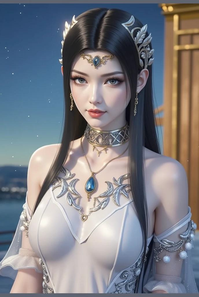 a close up of a woman in a silver and blue dress, chengwei pan on artstation, by Yang J, detailed fantasy art, stunning character art, fanart best artstation, epic exquisite character art, beautiful armor, extremely detailed artgerm, detailed digital anime art, artgerm on artstation pixiv, armor girl