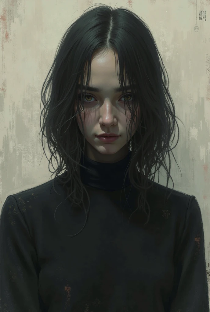A human who is
between good and bad