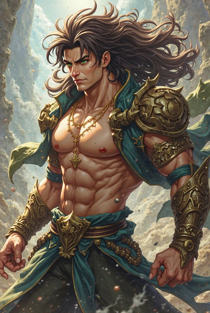 Barbarian warrior,solo, dynamic pose,male, hair stuck, medieval clothes, eyes closed, cute face, arms crossed, happy, old clothes, lying down