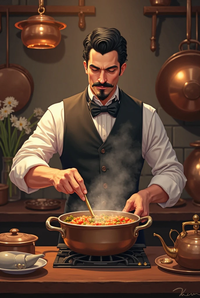 Soup Nazi, concept art, 4k