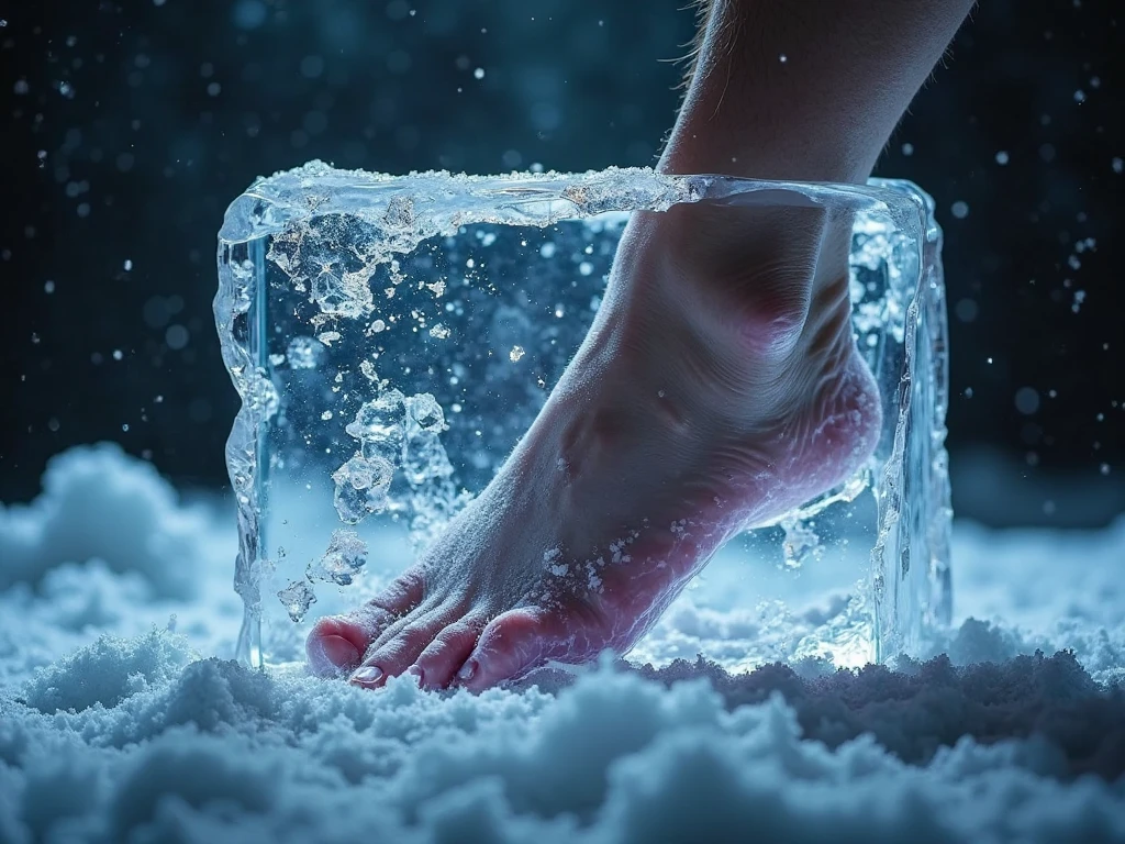 cinematic film still of <lora:Fine art photography style:1>
Juxtaposition of a person holding a piece of ice in their hands,1girl,monochrome,greyscale,barefoot,feet,toes,close-up,out of frame Juxtaposition,artistic,photography,dramatic light,dramatic shadow light,contrast,saturated color,cinematic,filmic,photographic,realistic,realism,perfection,perfect,Juxtaposed,opposite,different things,side by side,syncretism,antithesis,Juxtaposition style,out of frame , creative, photorealism, hyperrealism, Fine art photography style, Fine art cinematic photography style, shallow depth of field, vignette, highly detailed, high budget, bokeh, cinemascope, moody, epic, gorgeous, film grain, grainy