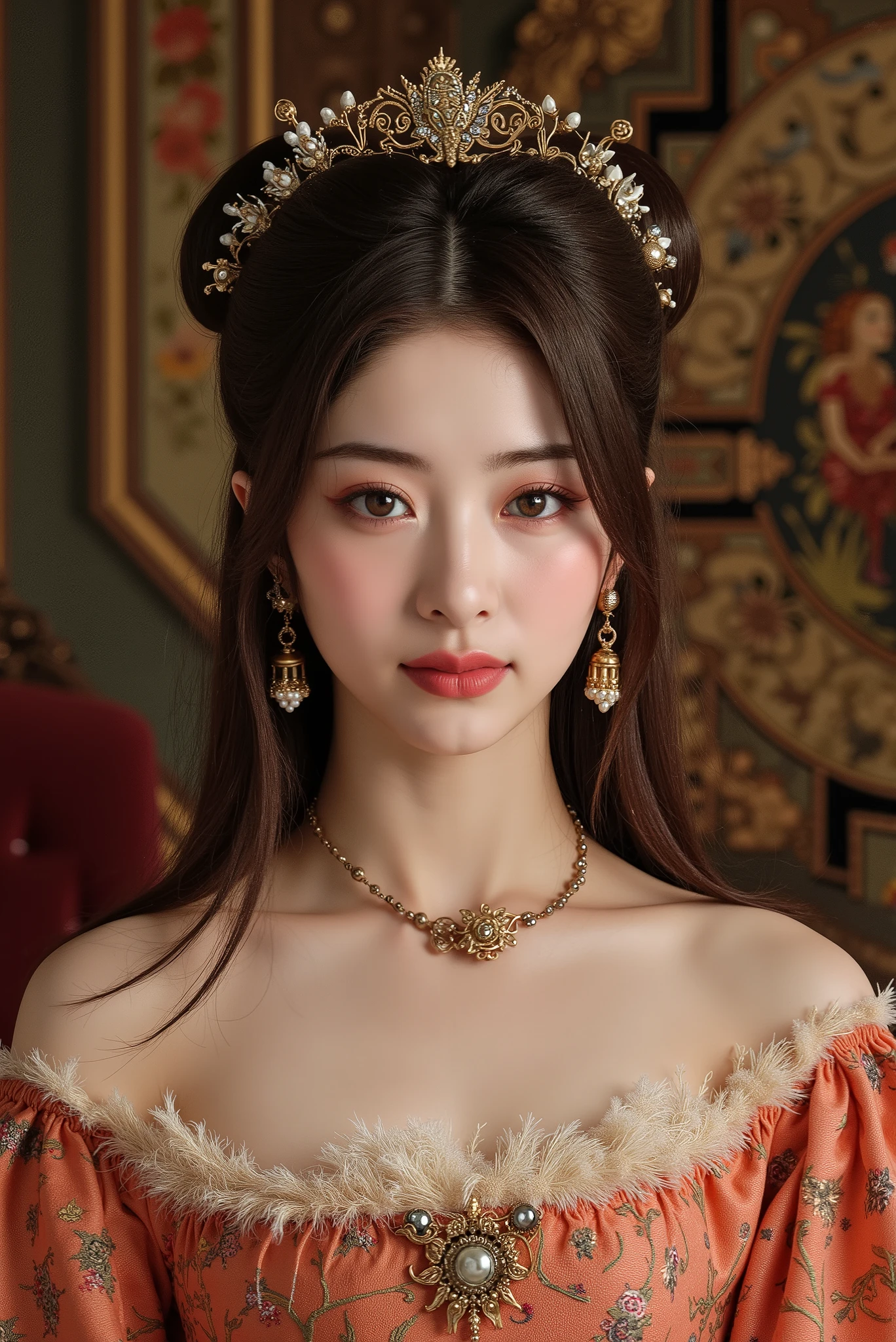 You can create a Renaissance artwork but of a Korean woman like Yunjin