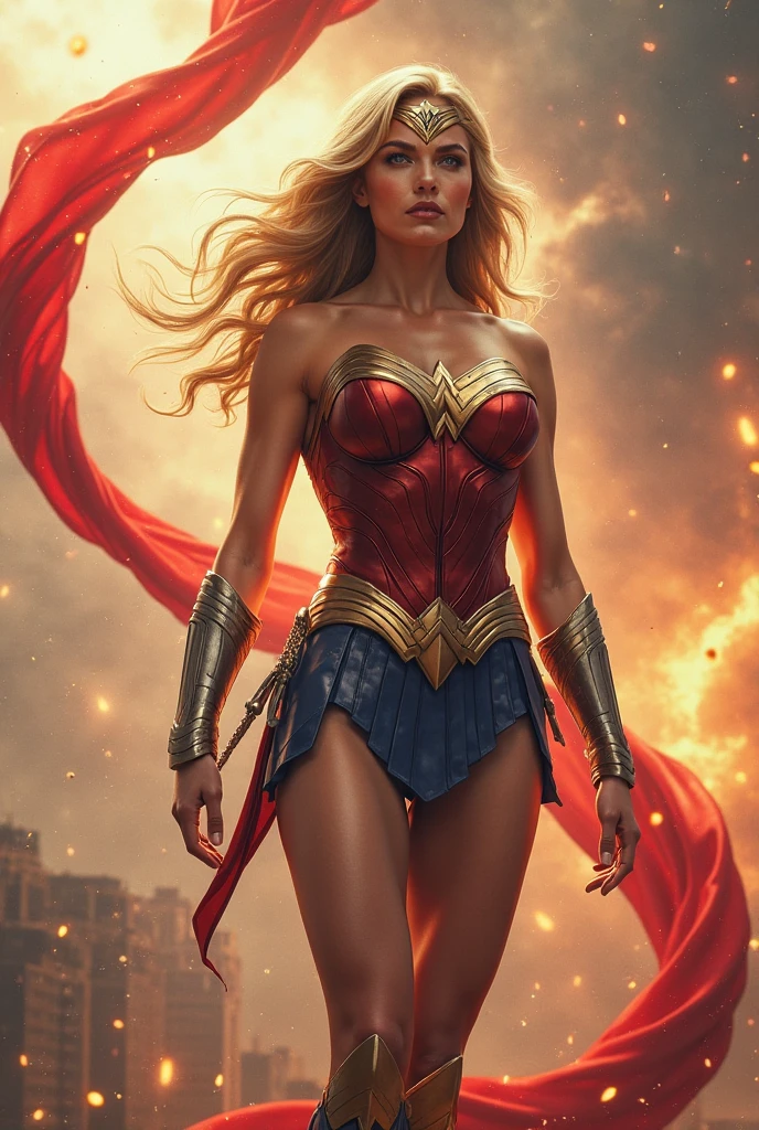 Wonder girl killed Brainiac army in Metropolis