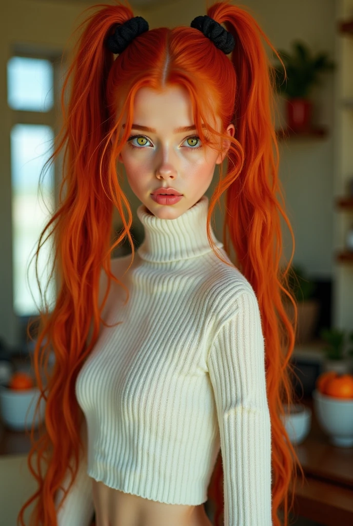 ((Mud building_Practical)),((Pretty Face)),(lying on the floor:1.5), 1 girl,(Umbilical cord), (Red long hair, Double tail, skirt,Top of crop, Long sleeve), (whole body),(Practical:1.7),((best quality)),absurd,(Ultra-high resolution),(photoPractical:1.6),photoPractical,Octane Rendering,(hyperPractical:1.2), (photoPractical face:1.2), (8K), (4K), (masterpiece),(Practical skin texture), (illustration, Movie Lighting,wallpaper),( beautiful eyes:1.2),((((Perfect face)))),(Lovely),((Looking at the audience)),indoors,floorroom, vase, Flowers,sofa, decorate, floor,Nude,sexly