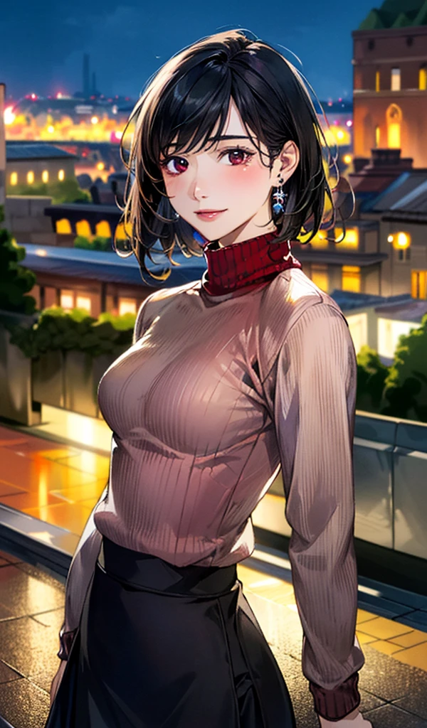 barechested、cum on chest、grabbing on breasts、A smile、Smaller chest、small tits、Ｂcups、Brown hair、Short ponytail、Freckles on the face、Ruined restroom