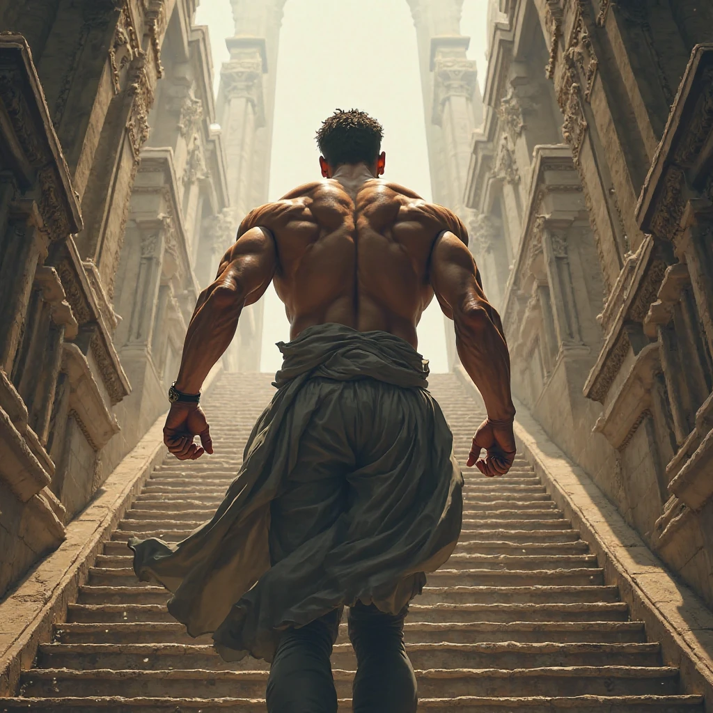 Overcoming Obstacles:
A figure breaking through barriers or walls, symbolizing overcoming challenges.
A person crossing a finish line or emerging from a tunnel, representing triumph over adversity.