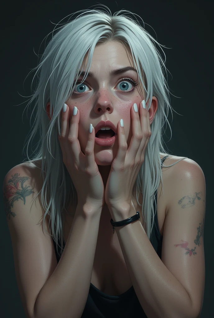 (anime, digital paint, young girl pushing the evil and creepy old woman with white hair and red eyes into the oven flames, intense and dramatic scene, flames and smoke billowing out, dark and twisted interior of the candy house, the old woman’s shocked face, close-up on the girl’s determined expression, moment of triumph and tension)