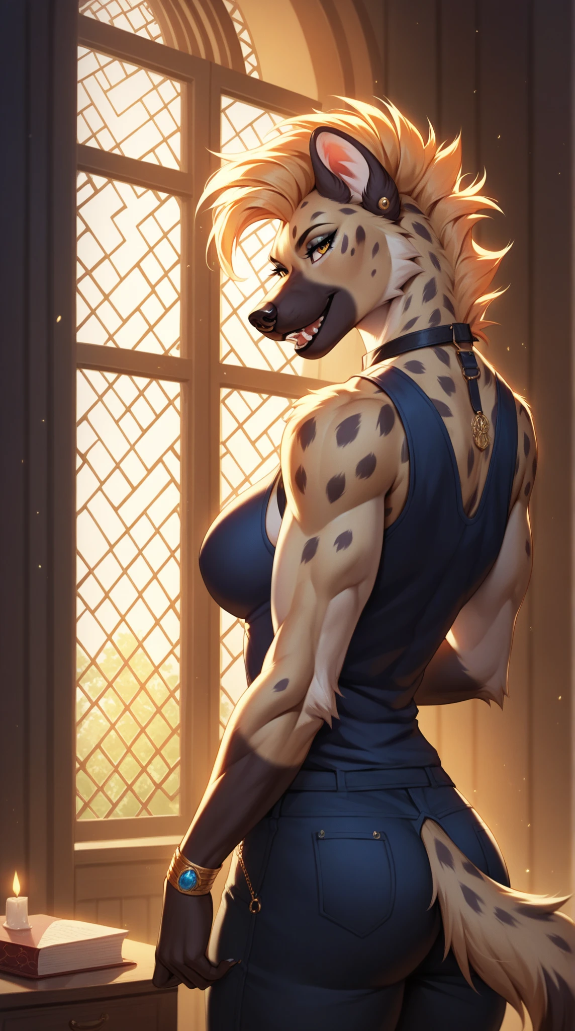 uploaded on e621, by Pixelsketcher, by Bayard Wu, by Thomas Benjamin Kennington , by Einshelm, solo anthro, (( portrait)), BREAK, ((wear wet tanktop and skirt)), very sweaty, ((mouth open, tongue out, saliva dripping)), (detailed Bonifasko lighting), (detailed fur), (detailed skin), BREAK, (abacing viewer with legs spread)), (cinematic lighting), ((detailed background)), ((high-angle view)), (((three-quarter view))), (half body shadow), [backlighting], [crepuscular ray], [detailed ambient light], [gray natural lighting], [ambient light on the belly], (higher wildlife feral detail), [explict content], [sharp focus], (questionable content), (shaded), ((masterpiece), big hips, medium breasts, [saliva dripping] breasts, furry doberman, doberman face, Furry Fantasy Art, Anthro Art, Commission for High Res, Furry Art, POV furry Art,Sakimichan beautiful, masterpiece, big hips, medium breasts, best quality, detailed image, bright colors, detailed face, perfect lighting, perfect shadows, perfect eyes, girl focus, brown eyes, flawless face, big breasts, gorgeous body, hourglass body, shiny body, center focus, doberman ears, doberman girl, fluffy, fluffy woman, body fur, animal nose, muzzle, two-tone fur, gaze at the viewer, half-closed eyes, 1girl, solo, full body, (masterpiece:1.21), (best quality:1.2), (illustration:1.2), (cinematic lighting:1.3), detailed fur, balanced coloring, global illumination, ray tracing, good lighting, doberman, furry, anthro,big butt, showing breasts, cleavage, attractive body, , looking at viewer, seductive look, thick thighs, fit body, SFW, anal hard