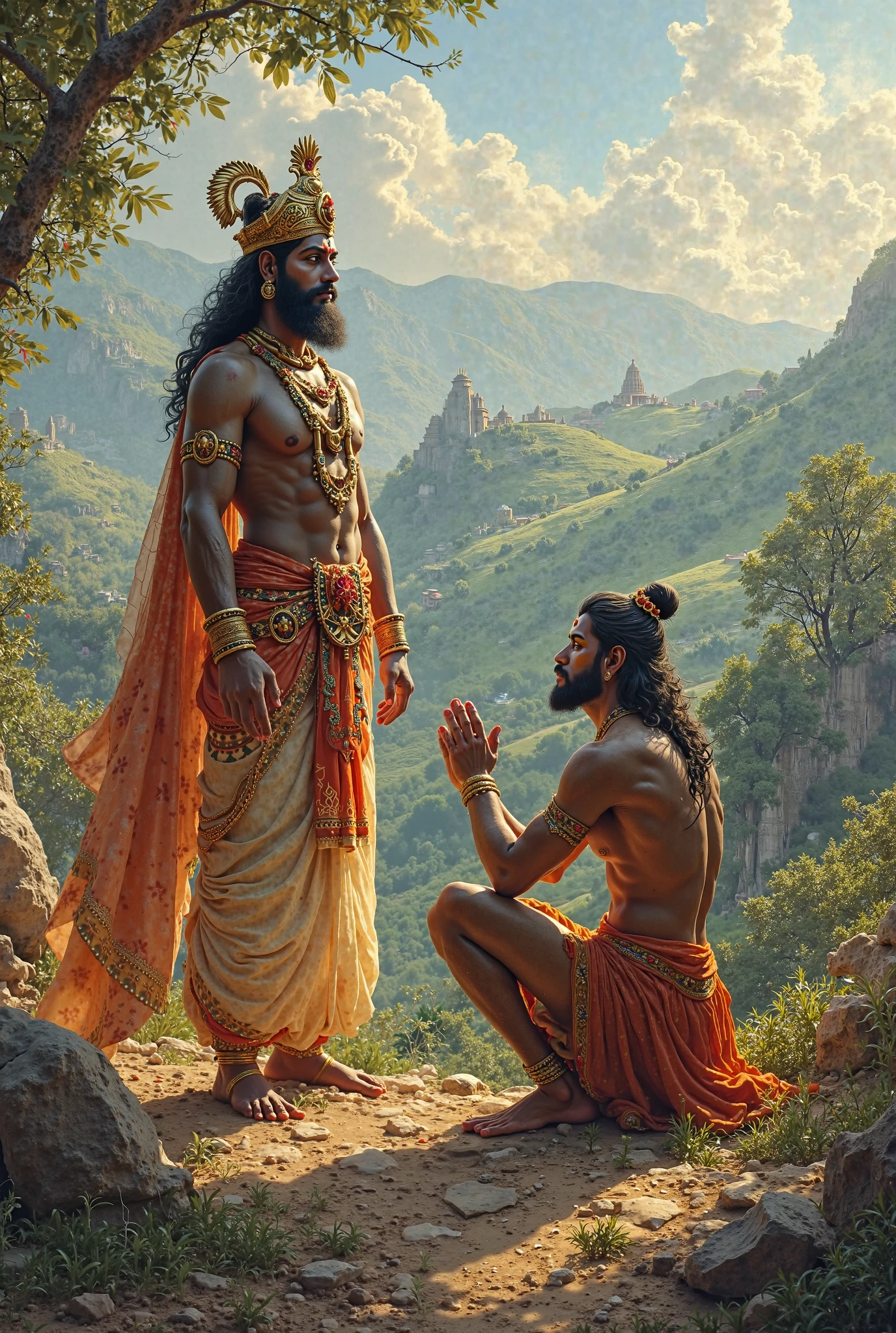 Gorakhnath, a revered yogi; Jaherveer Gogaji, a valiant warrior and devotee of Lord Shiva.