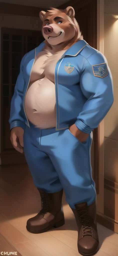Old police officer grandpa, grey hair, male, fat, chubby, clean cut , wearing dirty socks, only wearing socks, leaking cum, cum everywhere, smelly socks, sweaty, stench coming from socks, sitting on couch, white socks, wearing cowboy hat, face mask, obese, feet kicked up on table, stinky socks