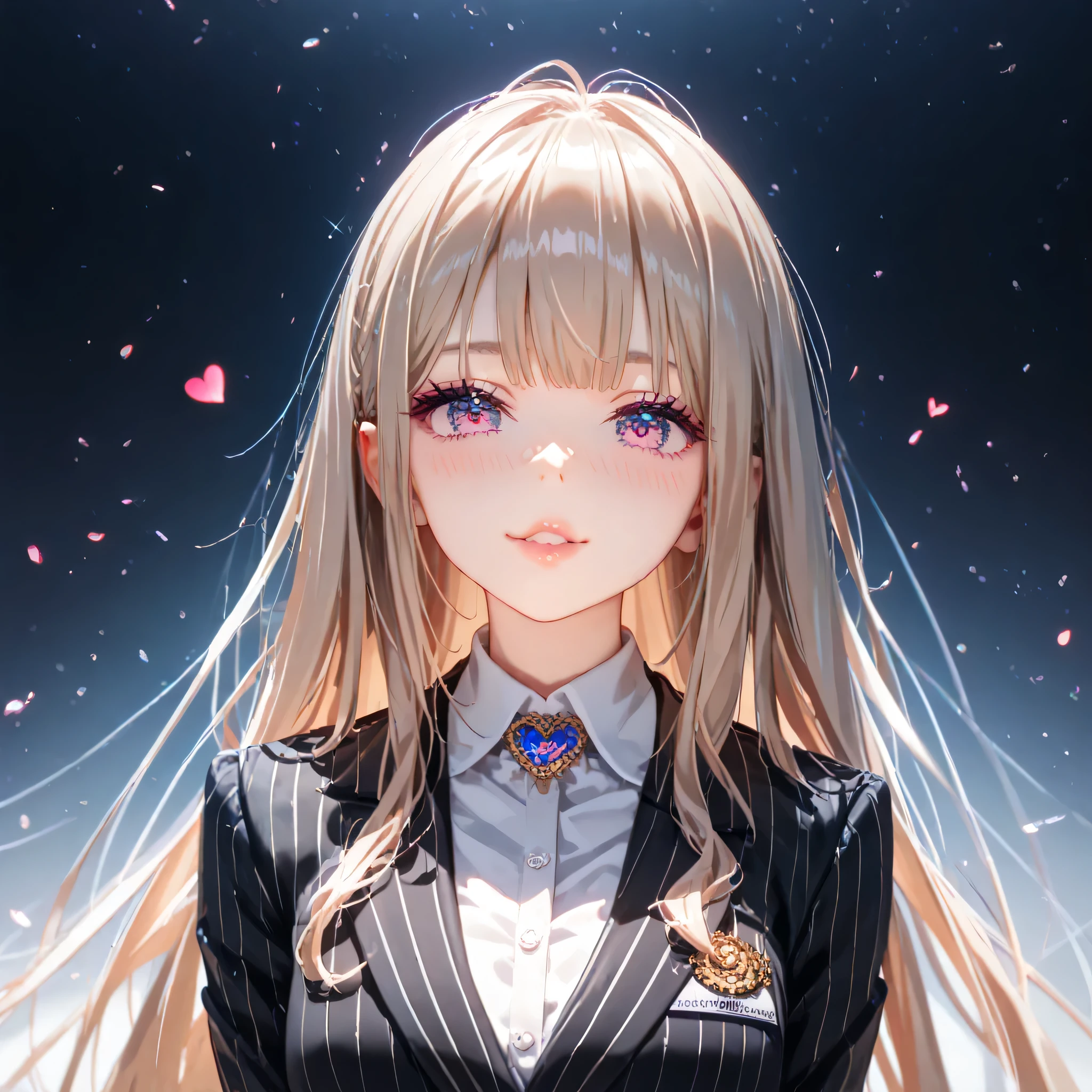 dramatic lighting , Realistic, 8k, Dramatic Shadows , 30 megapixel , chiaroscuro lighting ,deep contrast , super real beautiful digital artwork, beautiful digital art, detailed beautiful face, 10k high quality detailed art, a close up of a beautiful girl,very beautiful digital art, digital art. highly detailed, beautiful detailed body, by Yang J, ornate cosplay, extremely detailed artgerm, Fuller cheek bones, Smaller and wider-set eyes, Less pronounced jawline, Symmetry perfection Proportion facial features, sexual curved heart shaped mouth, perfect feminine curved body figure, detailed perfect silky skin texture, modern girl, anime, office girl