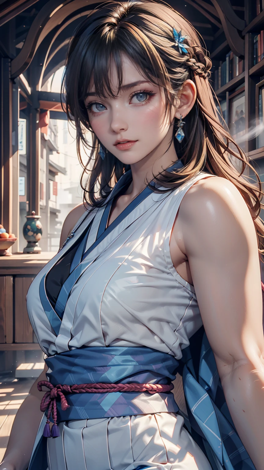a cute girl, posing, by conor harrington <lora:Kasumi:1>, Digital art, glow effects, Hand drawn, render, 8k, octane render, cinema 4d, blender, dark, atmospheric 4k ultra detailed, cinematic sensual, Sharp focus, humorous illustration, big depth of field, Masterpiece, colors, 3d octane render, 4k, concept art, trending on artstation, hyperrealistic, Vivid colors, modelshoot style, (extremely detailed CG unity 8k wallpaper), professional majestic oil painting by Ed Blinkey, Atey Ghailan, Studio Ghibli, by Jeremy Mann, Greg Manchess, Antonio Moro, trending on ArtStation, trending on CGSociety, Intricate, High Detail, Sharp focus, dramatic, photorealistic painting art by midjourney and greg rutkowski