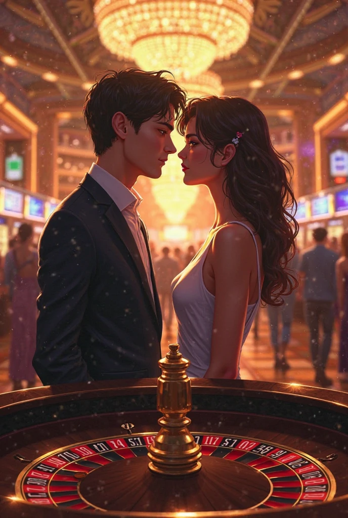 A chance for love that has revolved around I spin roulette - SeaArt AI