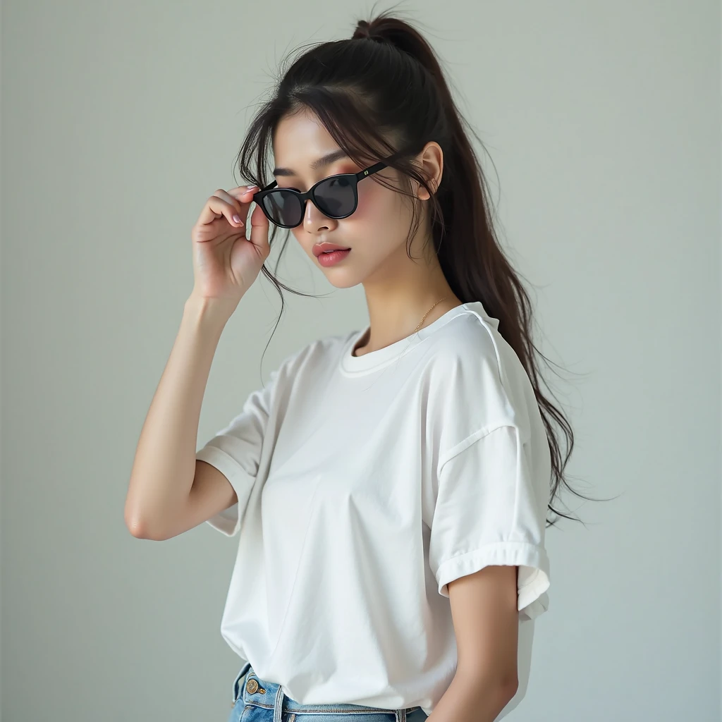 Best Quality,Masterpiece,Ultra High Resolution,(Realisticity:1.4),Original Photo,Cinematic Lighting,
1girl,HongKong style,HongKong,
<lora:HongKong style v1.0:0.6>,cowboy,sunglasses,