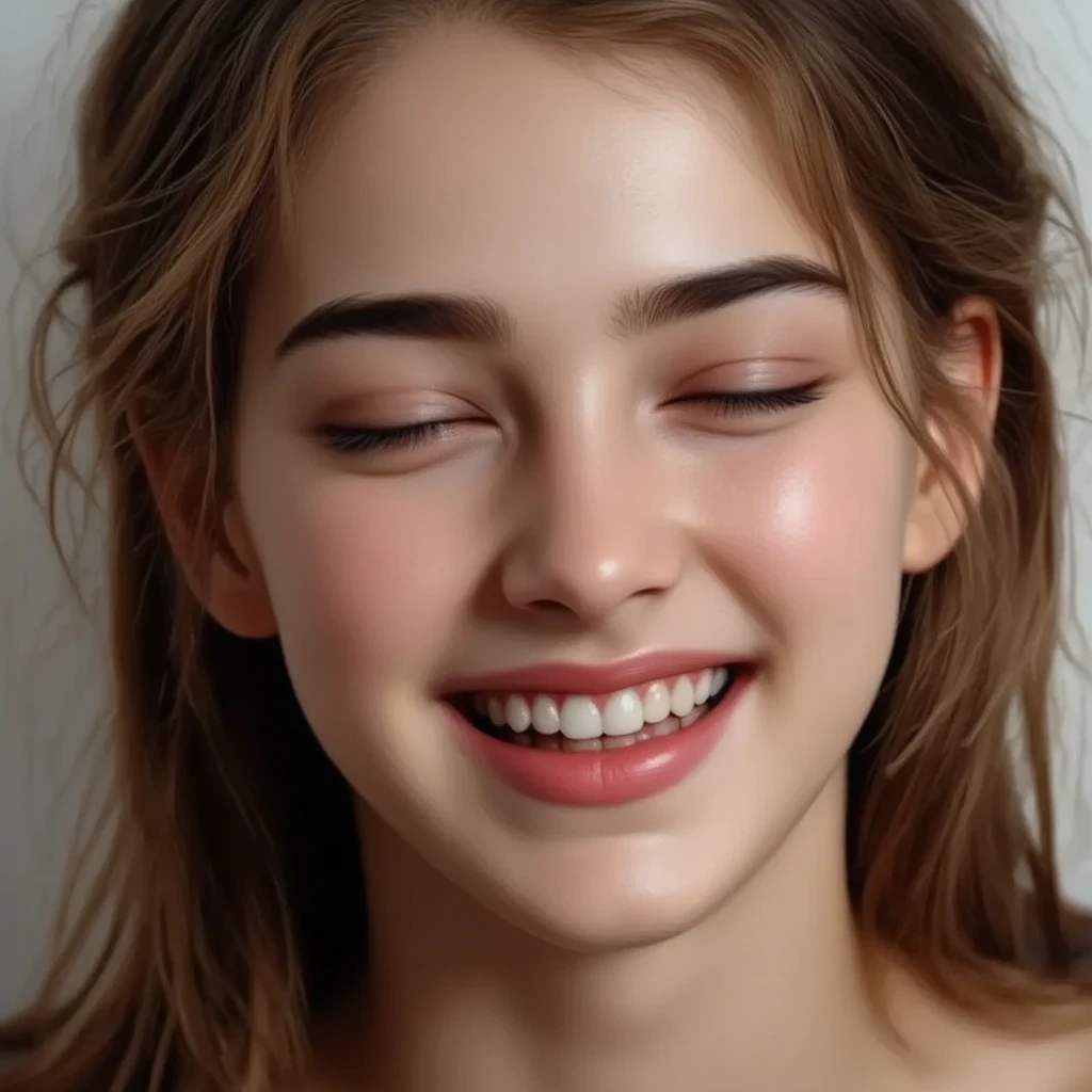 Rape Face, Closed Eyes, - SeaArt AI