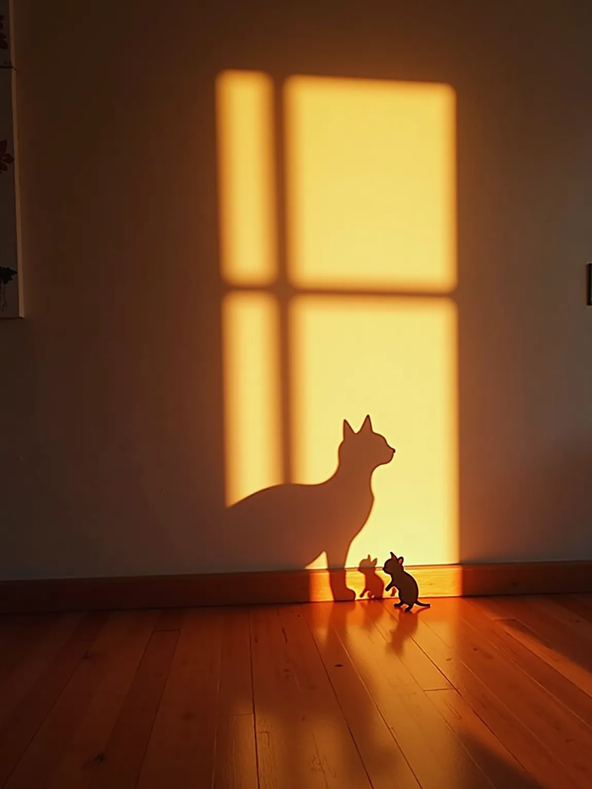 (0225) A Shadow on the Wall / 墙上的影子 / 壁に映る影